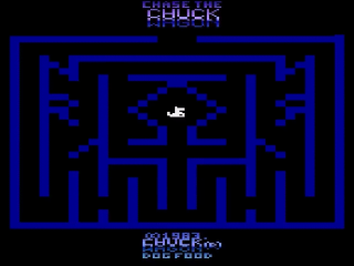 Chase title screen for Atari 2600